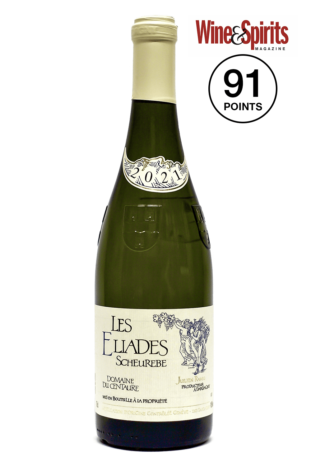 Scheurebe "Les Eliades" - Wine - Domaine du Centaure - Domaine Dardagny Inc.